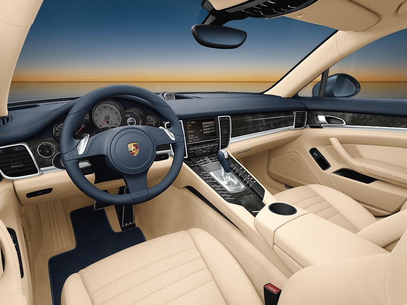 Illustration for article titled Porsche Panamera, Turbo Shows Us Insides, Starts At $89,800